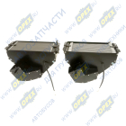 4320.81020-25 Отопитель УРАЛ-4320 L=450х370 1вых. Эл.дв.МЭ-226 24v кабины в сборе, радиатор 4-х рядн. Камский отопитель